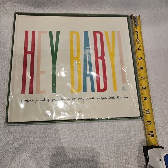 Kate Spade New York First Year Multicolor Memory Book Baby Shower Gift NWT - Picture 6 of 6